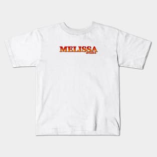 MELISSA. MY NAME IS MELISSA. SAMER BRASIL Kids T-Shirt